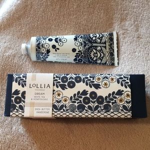 Lollia Dream White Tea Honeysuckle Shea Hand Cream